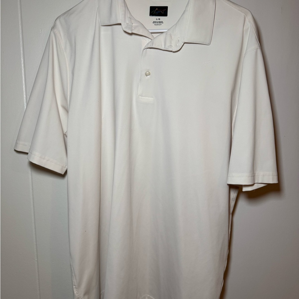 Greg Norman Collection Pale Yellow Polo Shirt